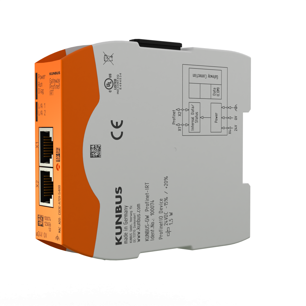 revolution pi 100074 gate profinet irt device