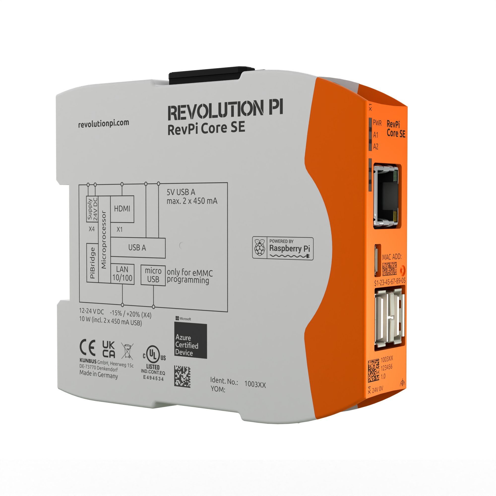 revolution pi 100XXX revpi core se