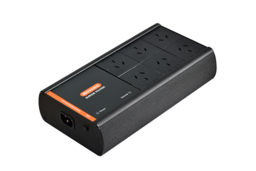 AS/NZ Surge Filter Plug in, 10A, 6 outlets, 50kA