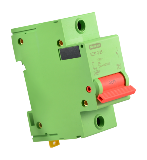 1 Phase 3 Amp 25kA 10/350 Circuit Breaker for products over 100kA