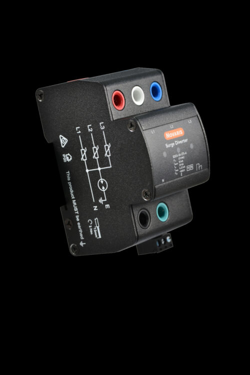 Surge Diverter, 3 Phase,100kA, 275VAC,All Mode with alarm output