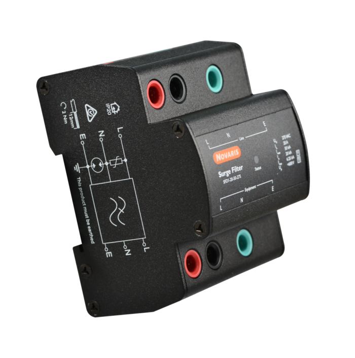 Surge Filter, 1 Phase, 20A, 50kA, 275V