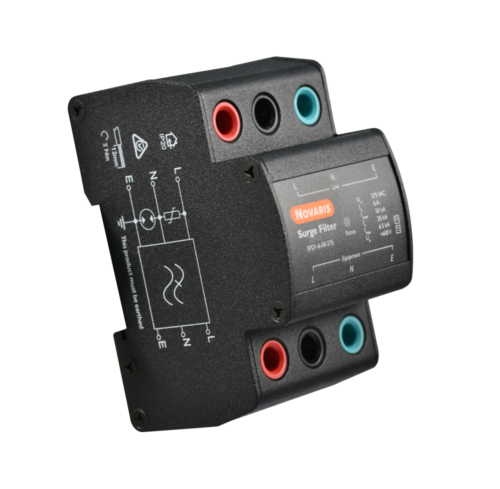 Surge Filter, 1 Phase, 6A, 50kA, 275V