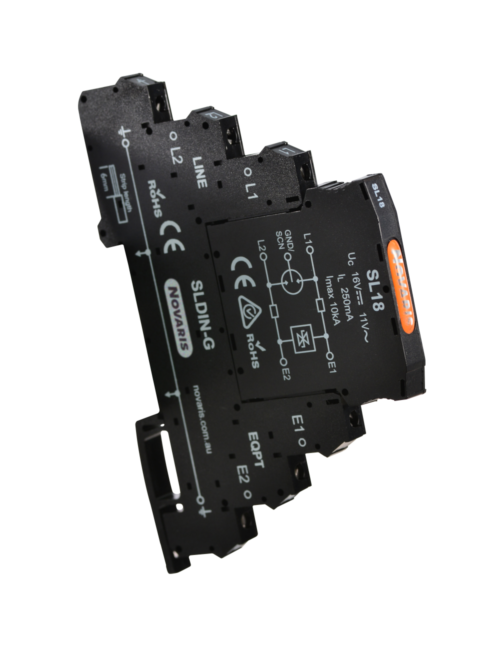 Signal Surge Protector 18V, 250mA, 10kA, 1 pair  C/W G Base