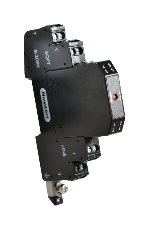 Signal Surge Protector 36V, 500mA, 20kA 1 Pair c/w Base and alarm output & G Rail mount