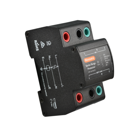 Series surge protector, 1Phase, 20A, 100kA, 275VAC