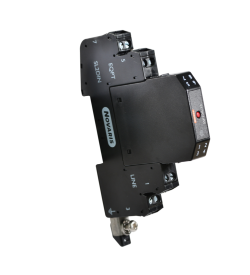Series Surge Protector 14V, 10 Amp, 15kA c/w base & G Rail mount