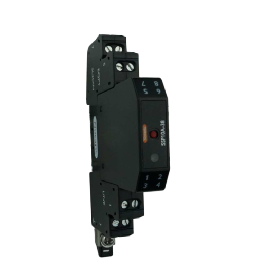 Series Surge Protector 38V, 10 Amp, 15kA c/w base & G Rail mount