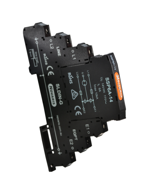 Series Surge Protector 14V 9.6kA c/w G base