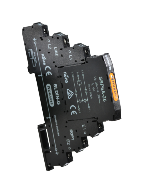 Series Surge Protector 26V 9.6kA c/w G base